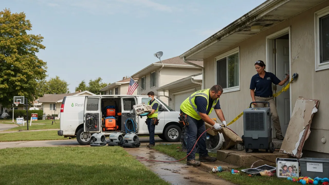 Water Damage Restoration in New Johnsonville, TN near me